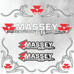Massey Ferguson 6S Silver & Black New Style Decal