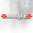 Massey Ferguson 7S Silver & Black New Style Decal