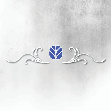 FIAT NEW HOLLAND BLUE AND WHITE REAR WINDOW DECAL