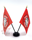 Nude Bus Club Twin Table Flag – With Poles & Holder (28cm)