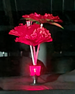 LED Hibiscus Flower Interior Light – 12V & 24V Truck Cab Decoration