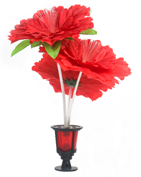 LED Hibiscus Flower Interior Light – 12V & 24V Truck Cab Decoration