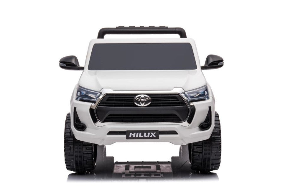 Toyota Hilux 12 V Licensed Electric Ride-On Jeep – White Adventure Edition (by Onyx Kids)