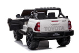 Toyota Hilux 12 V Licensed Electric Ride-On Jeep – White Adventure Edition (by Onyx Kids)