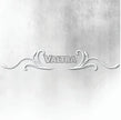 VALTRA SILVER AND WHITE REAR WINDOW SWIRL